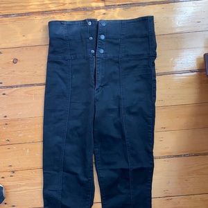 Forever 21 High Rise Button up jeans